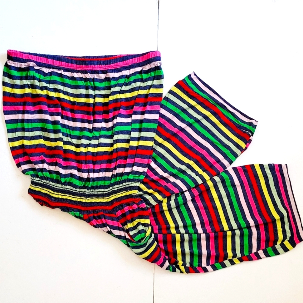 NWOT Colorful Striped Jumpsuit